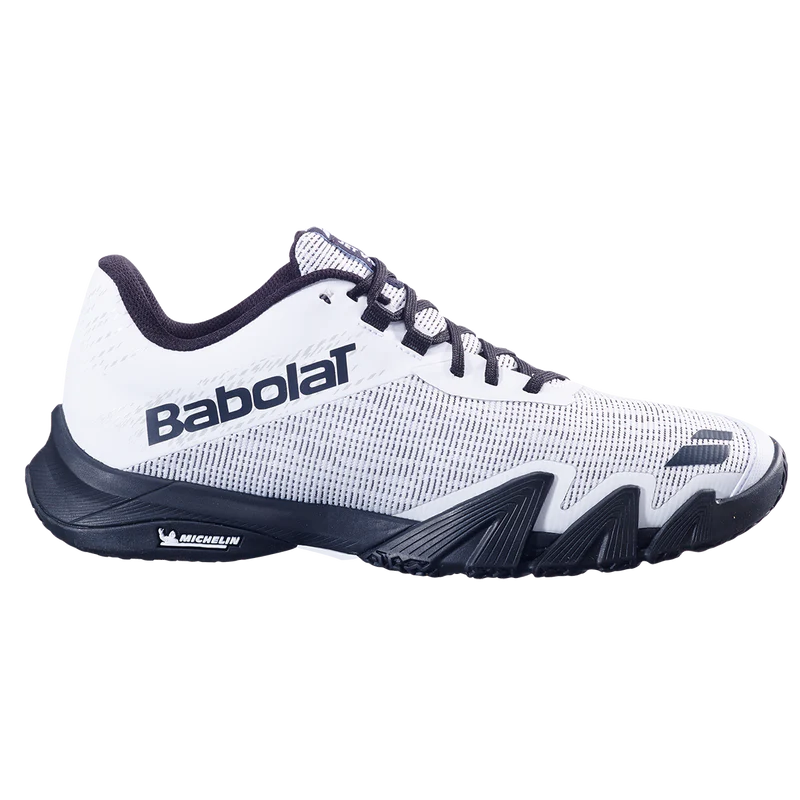 Babolat Men's Jet Viva Padel Shoes 25 White Black