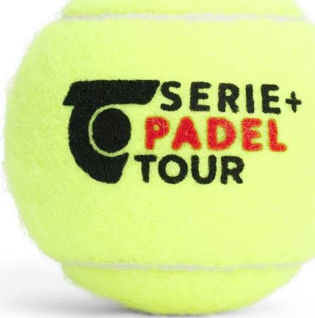 TRETORN SERIE+ TOUR TUBE 3 PADEL BALL (SINGLE TUBE)