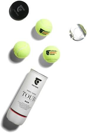 TRETORN SERIE+ TOUR TUBE 3 PADEL BALL (DOZ)